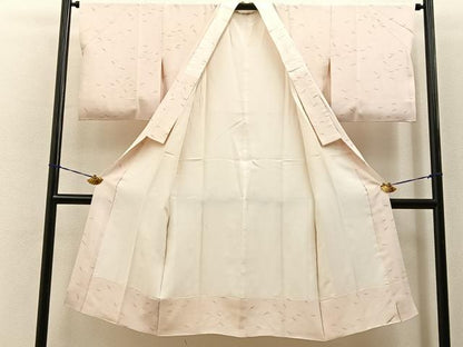 平和屋着物■長襦袢　袷　成り物　唐辛子　正絹　逸品　BAAY6587hj