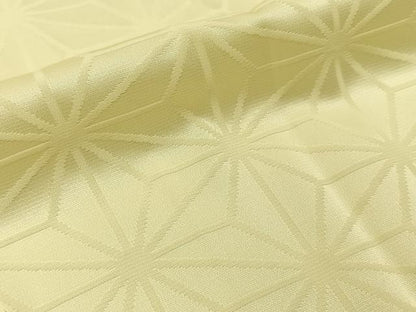 平和屋着物■長襦袢　無双仕立て　麻の葉地紋　正絹　逸品　BAAY6590hj