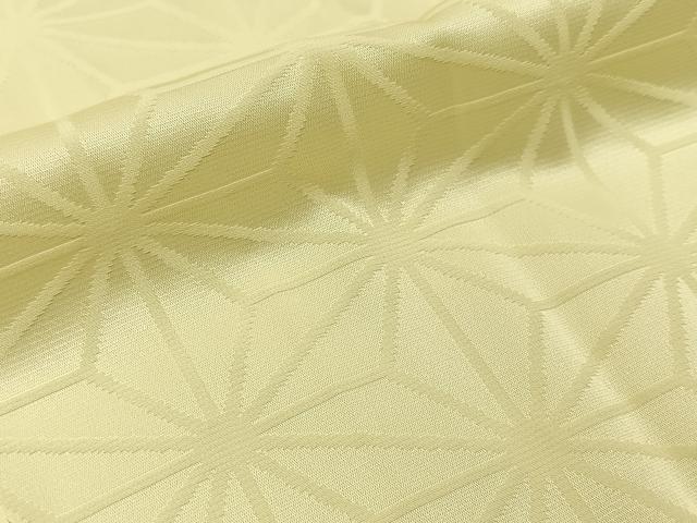 平和屋着物■長襦袢　無双仕立て　麻の葉地紋　正絹　逸品　BAAY6590hj