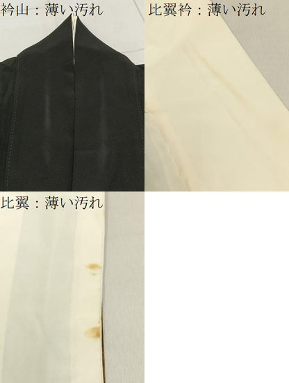 平和屋着物■豪華黒留袖　作家物　刺繍　名所風景文　金彩　正絹　逸品　BAAY6618hj