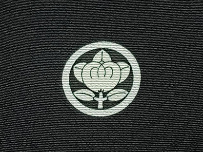 平和屋着物■豪華黒留袖　地紙流水花文　金彩　正絹　逸品　BAAY6622hj