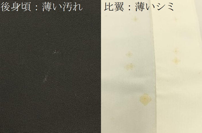 平和屋着物■豪華黒留袖　鬘帯花文　金彩　正絹　逸品　BAAY6623hj
