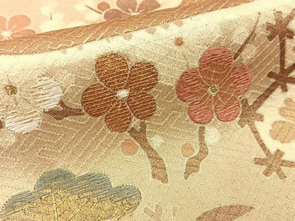 平和屋着物■豪華色留袖　作家物　刺繍　松竹梅　エ霞吉祥文　金彩　正絹　逸品　BAAY6642hj
