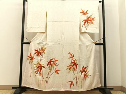 平和屋着物■訪問着　笹竹文　金彩　高島屋扱い　正絹　逸品　BAAY6675hj