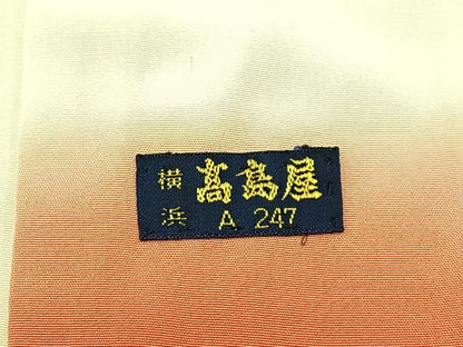 平和屋着物■訪問着　笹竹文　金彩　高島屋扱い　正絹　逸品　BAAY6675hj