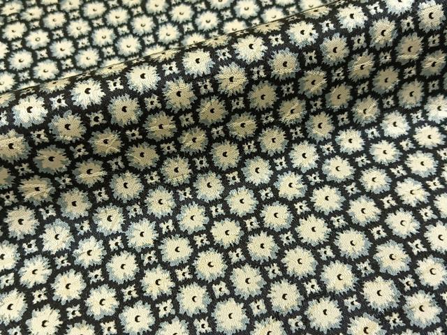 平和屋着物■上質な小紋　花　正絹　逸品　BAAY6685hj