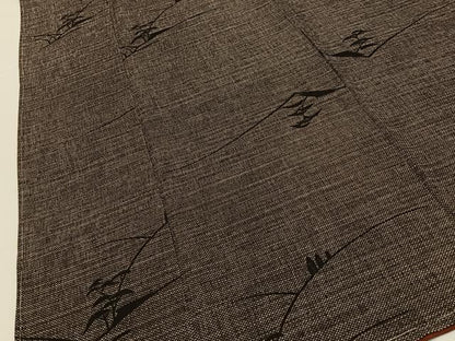 平和屋着物■上質な小紋　樹林文　正絹　逸品　未使用　BAAY6691hj
