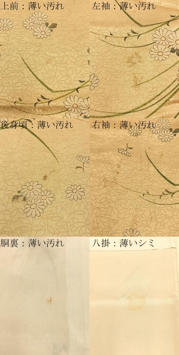 平和屋着物■上質な小紋　草花文　正絹　逸品　BAAY6692hj