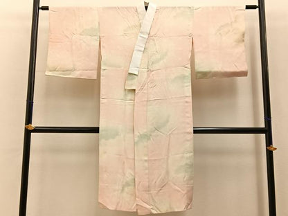 平和屋着物■長襦袢　無双仕立て　雲重ね文　暈し染め　ますいわ屋扱い　正絹　逸品　BAAY6695hj