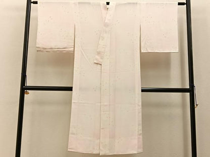 平和屋着物■長襦袢　無双仕立て　扇文　暈し染め　正絹　逸品　BAAY6702hj