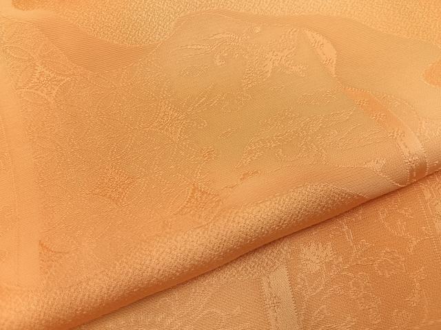 平和屋着物■上質な小紋　花鳥地紋　暈し染め　正絹　逸品　BAAY6715hj