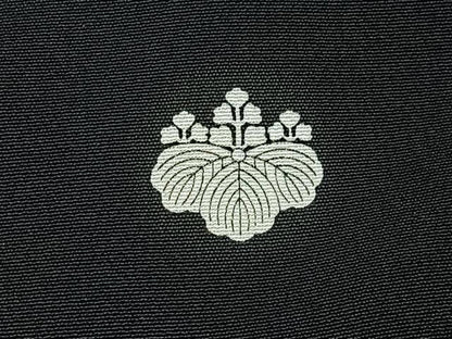 平和屋着物■豪華黒留袖　御所車花文　金彩　正絹　逸品　BAAY6717hj