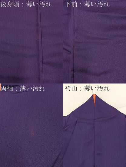 平和屋着物■訪問着　流水花文　暈し染め　正絹　逸品　BAAY6723hj
