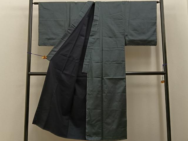 平和屋着物■男性　本場大島紬　アンサンブル　100亀甲　総詰め　正絹　逸品　未使用　BAAY6729hj