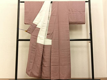 平和屋着物■江戸小紋　立涌文様　正絹　逸品　未使用　BAAY6742hj