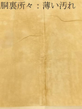 平和屋着物■上質な小紋　手描き　蔦の葉文　正絹　逸品　BAAY6748hj