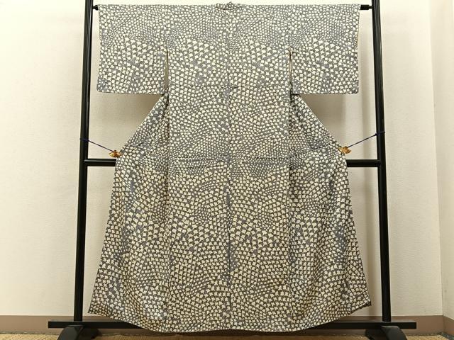 平和屋着物■訪問着　舞花文　正絹　逸品　BAAY6757hj