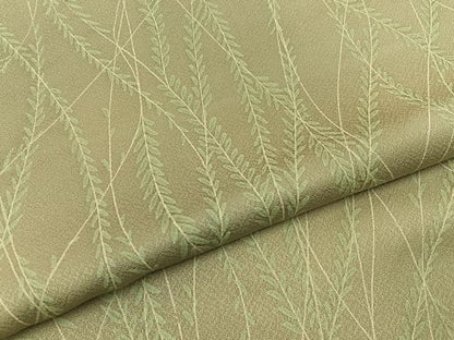 平和屋着物■上質な小紋　草葉文　暈し染め　正絹　逸品　BAAY6773hj