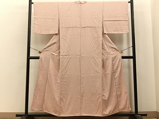 平和屋着物■江戸小紋　あられ文様　正絹　逸品　未使用　BAAY6778hj