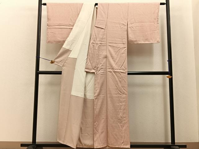 平和屋着物■江戸小紋　あられ文様　正絹　逸品　未使用　BAAY6778hj