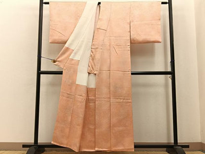 平和屋着物■訪問着　青海波地紋　暈し染め　正絹　逸品　BAAY6779hj