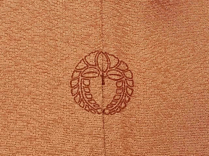平和屋着物■訪問着　刺繍　雪輪菊文　暈し染め　金彩　正絹　逸品　BAAY6786hj