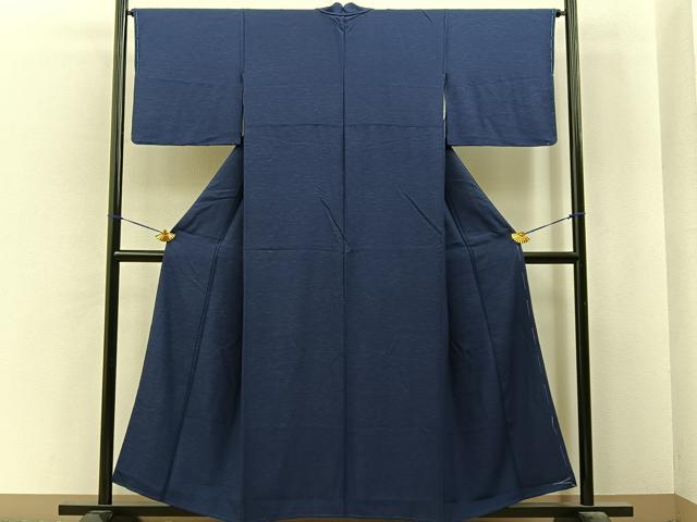 平和屋着物■上質な小紋　芝草文　正絹　逸品　BAAY6791hj