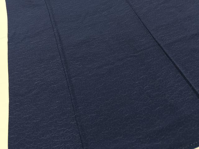 平和屋着物■上質な小紋　芝草文　正絹　逸品　BAAY6791hj
