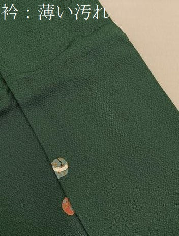 平和屋着物■上質な小紋　鈴　金彩　正絹　逸品　BAAY6792hj