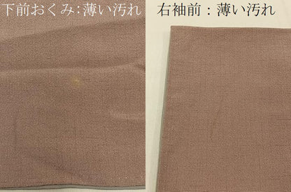 平和屋着物■訪問着　風景文　暈し染め　金彩　正絹　逸品　BAAY6810hj