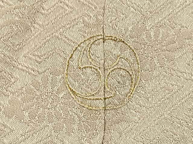 平和屋着物■豪華色留袖　絞り　駒刺繍　吉祥文　正絹　逸品　BAAY6818hj