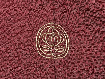 平和屋着物■上質な色無地　浅蘇芳色　正絹　逸品　未使用　BAAY6823hj