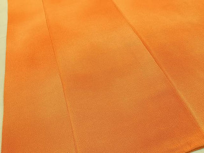 平和屋着物■上質な小紋　霞文　暈し染め　鬼しぼ縮緬　正絹　逸品　BAAY6888hj