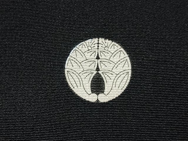 平和屋着物●松尾光琳　黒留袖　駒刺繍　飛鶴花車文　金彩　正絹　逸品　BAAY6891hj