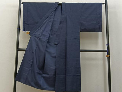 平和屋着物■男性　紬　霞文　正絹　逸品　BAAY6892hj