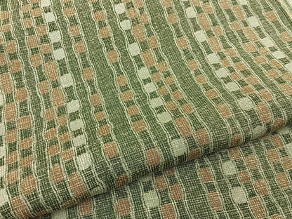 平和屋着物■上質な小紋　あられ間道　正絹　逸品　BAAY6903hj