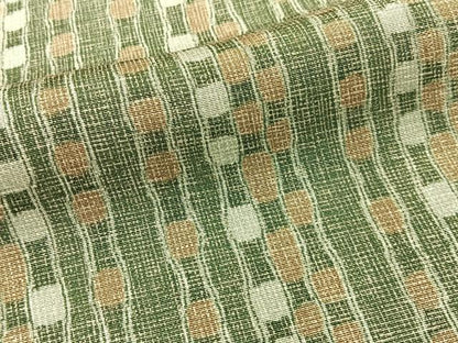 平和屋着物■上質な小紋　あられ間道　正絹　逸品　BAAY6903hj
