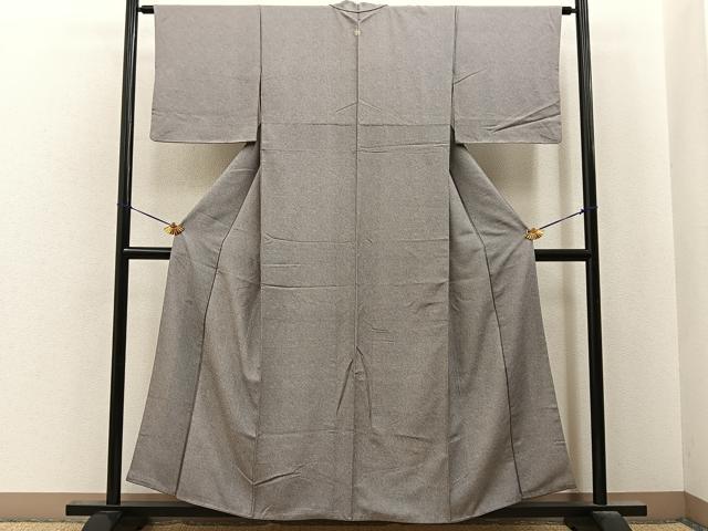 平和屋着物■江戸小紋　鮫小紋柄　正絹　逸品　BAAY6904hj