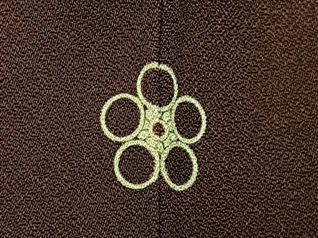 平和屋着物■豪華色留袖　刺繍　鴇　銀糸　正絹　逸品　BAAY6910hj