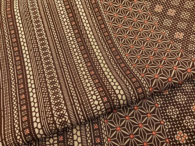 平和屋着物■上質な小紋　吉祥間道　正絹　逸品　BAAY6914hj
