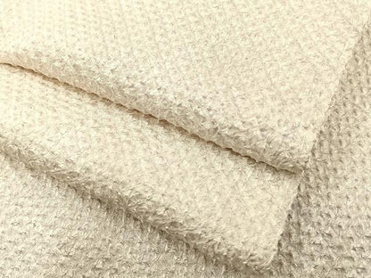 平和屋着物●大変加工の良い総絞り小紋　正絹　逸品　未使用　BAAY6925hj