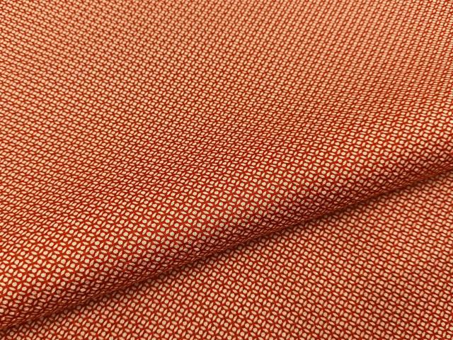平和屋着物■江戸小紋　七宝文様　鈴乃屋扱い　正絹　逸品　BAAY6944hj