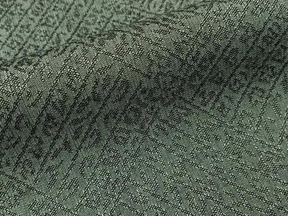 平和屋着物■上質な紬　網代文様　正絹　逸品　BAAY6994hj