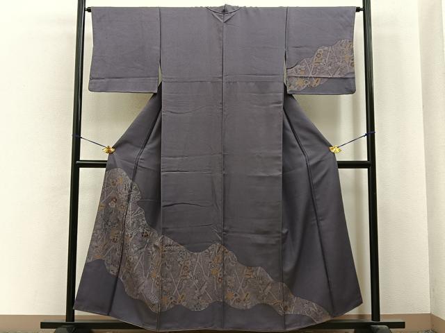平和屋着物■訪問着　刺繍　辻が花　正絹　逸品　BAAY8006hj