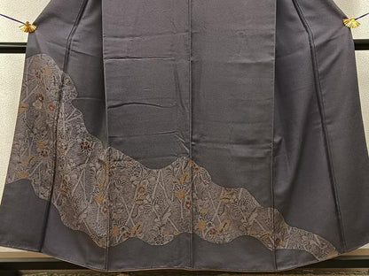 平和屋着物■訪問着　刺繍　辻が花　正絹　逸品　BAAY8006hj