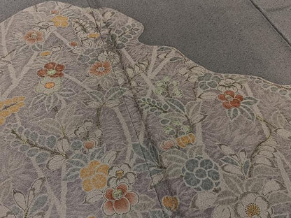 平和屋着物■訪問着　刺繍　辻が花　正絹　逸品　BAAY8006hj