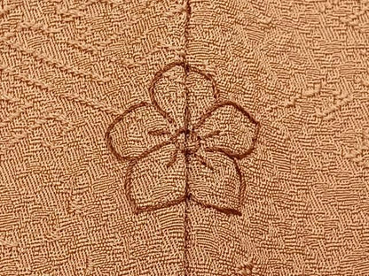 平和屋着物■訪問着　駒刺繍　総刺繍　地紙吉祥花文　金銀糸　正絹　逸品　BAAY8028hj