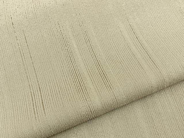 平和屋着物■訪問着　縞　銀糸　正絹　逸品　BAAY8031hj