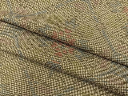 平和屋着物■本場大島紬　7マルキ　蜀江花文　正絹　逸品　BAAY8035hj