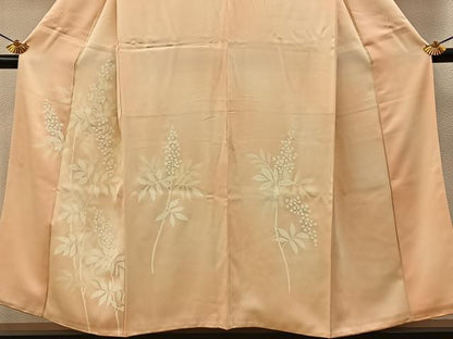平和屋着物■訪問着　刺繍　南天文　暈し染め　金彩　やまと誂製　正絹　逸品　BAAY8046hj